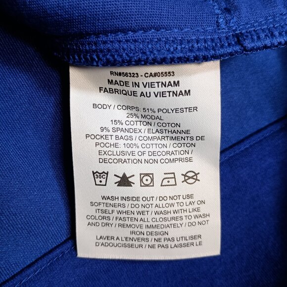 Nike 24.7 Impossibly Soft Men's Large Blue Dri-Fit 1/2 Zip Pockets Pullover - Picture 11 of 12